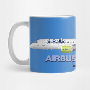 Airbus A220-300 - airBaltic Mug